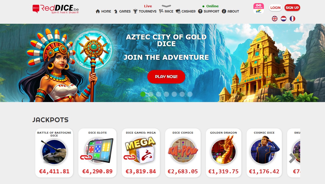 RedDice casino play online